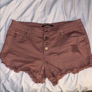 Distressed Shorts